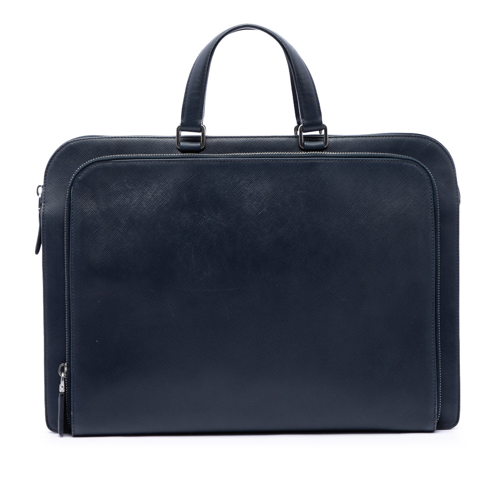 Pre-Loved Prada Saffiano Travel Briefcase